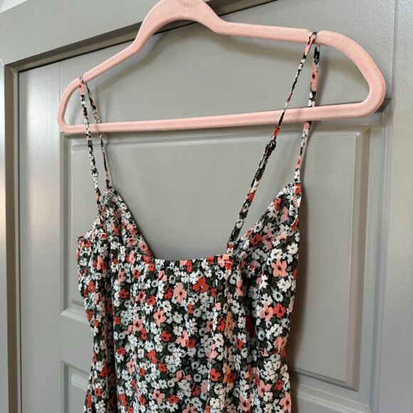 LUSH | Sleeveless Floral Mini Dress Size Medium - Picture 7 of 8